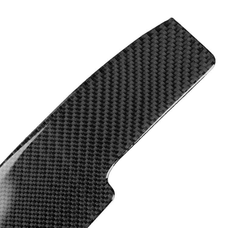 2 PCS Car Carbon Fiber Window Lift Panel Decorative Sticker for Mercedes-Benz W204 C Class 2007-2013, Left Drive - Car Interior Mouldings by buy2fix | Online Shopping UK | buy2fix