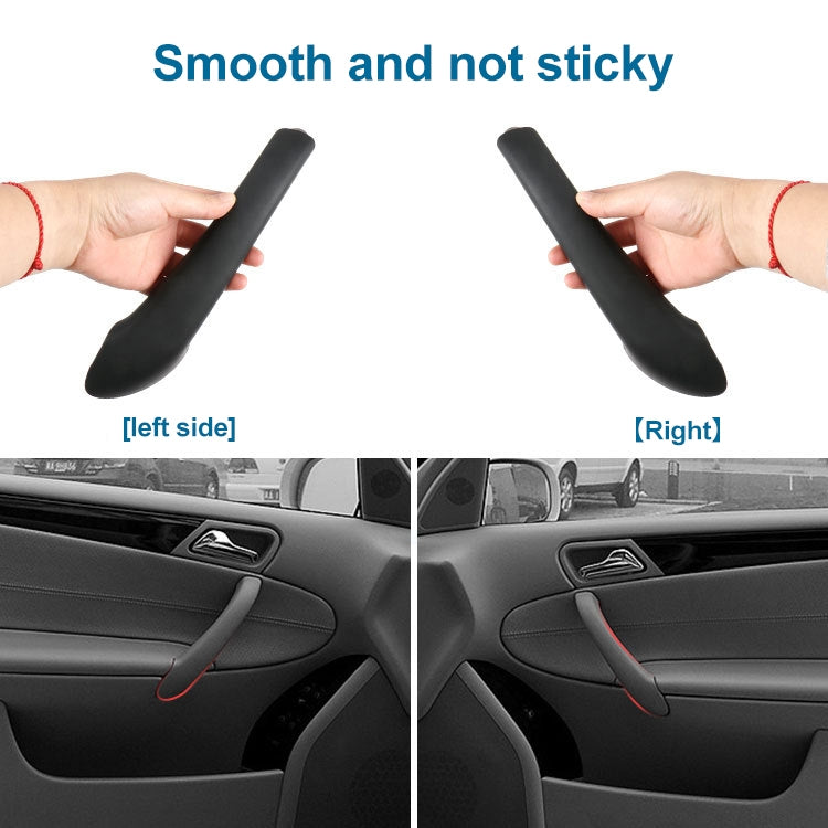 Car Front Right Inside Doors Handle Pull Trim Cover for Mercedes-Benz C-class W203 -2007, Left Driving (Grey) - In Car by buy2fix | Online Shopping UK | buy2fix