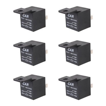 6 PCS TR-011 40A 4P Car Relay - In Car by buy2fix | Online Shopping UK | buy2fix