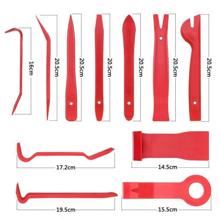 19 in 1 Car Audio Disassembly Tool Interior Disassembly Modification Tool (Yellow + Red) - In Car by buy2fix | Online Shopping UK | buy2fix