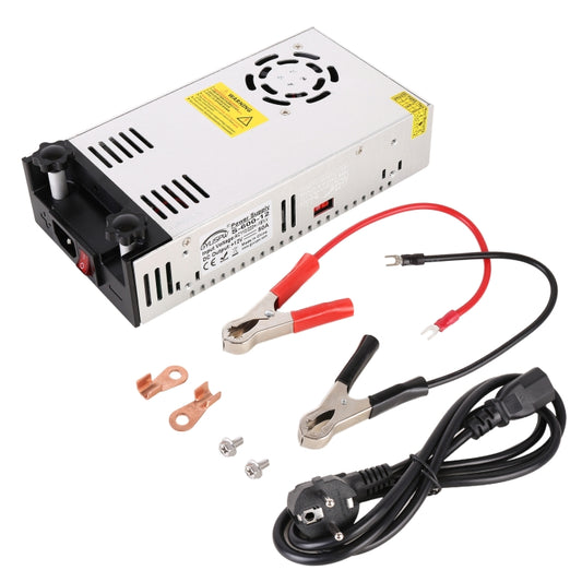 S-600-12 DC12V 600W 50A DIY Regulated DC Switching Power Supply Power Inverter with Clip, EU Plug - In Car by buy2fix | Online Shopping UK | buy2fix