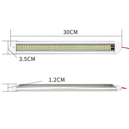 2 PCS ZS-3385 DC12-85V High Bright 120LEDs Lamp Beads Car Dome Light Cabin Light Bar - In Car by buy2fix | Online Shopping UK | buy2fix