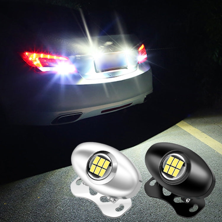 Car Adjustable LED Super Bright Flashing Reversing Light (Silver) - In Car by buy2fix | Online Shopping UK | buy2fix