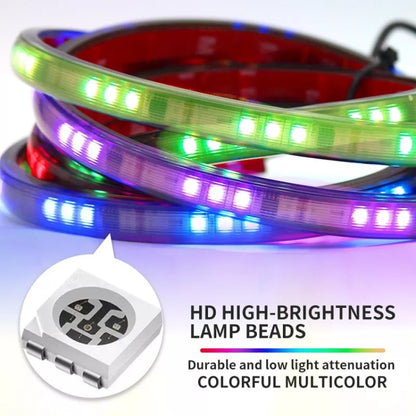 S10-100CM 100cm DC12V-24V Car Rear LED RGB Daytime Running Lights Strip Colorful Lamp - In Car by buy2fix | Online Shopping UK | buy2fix