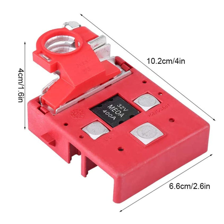 Car Battery Distribution Terminal 32V 400A Quick Release Fused Clamps Connector - In Car by buy2fix | Online Shopping UK | buy2fix