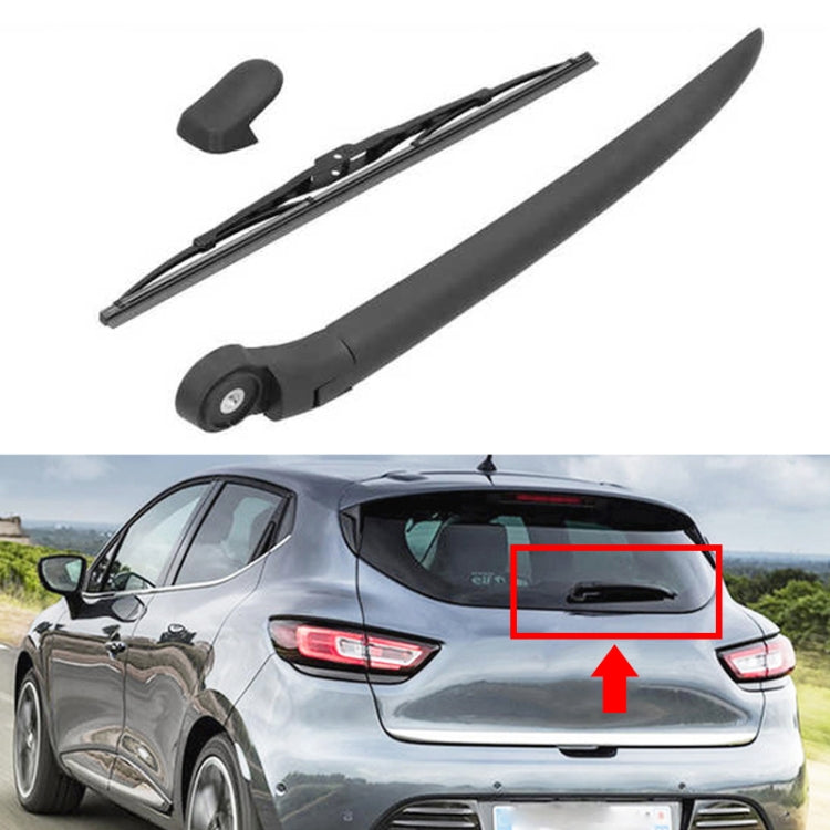 JH-PS01 For Porsche Cayenne 2003-2010 Car Rear Windshield Wiper Arm Blade Assembly 955 628 040 02 - In Car by buy2fix | Online Shopping UK | buy2fix