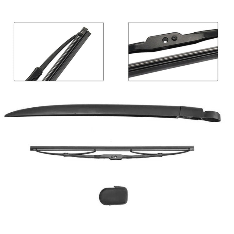 JH-PS01 For Porsche Cayenne 2003-2010 Car Rear Windshield Wiper Arm Blade Assembly 955 628 040 02 - In Car by buy2fix | Online Shopping UK | buy2fix