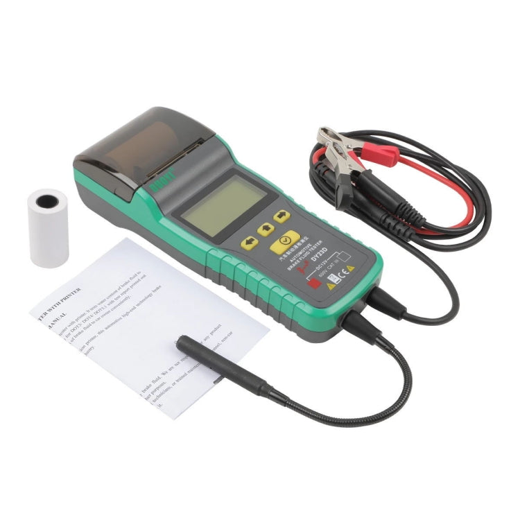DUOYI DY23D Car Brake Fluid Detection Pen with Print Function - In Car by buy2fix | Online Shopping UK | buy2fix