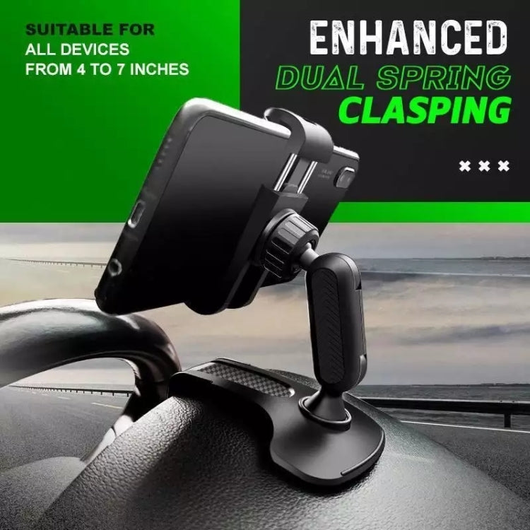 202-D Car Dashboard Mobile Phone Holder Bracket - In Car by buy2fix | Online Shopping UK | buy2fix