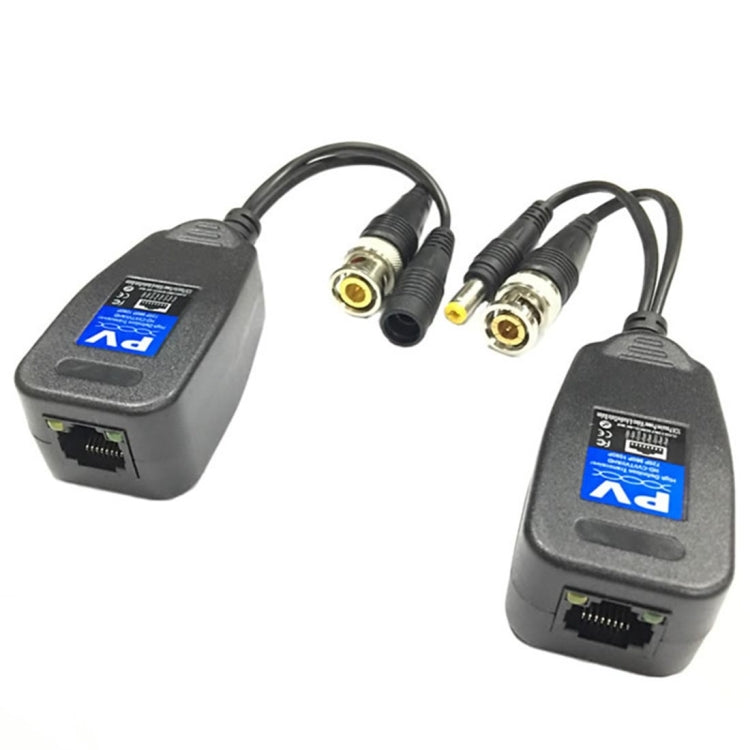 2 PCS Anpwoo 205PV  2 in 1 Power + Video Balun HD-CVI/AHD/CVI Passive Twisted Transceiver - Video Balun by Anpwoo | Online Shopping UK | buy2fix