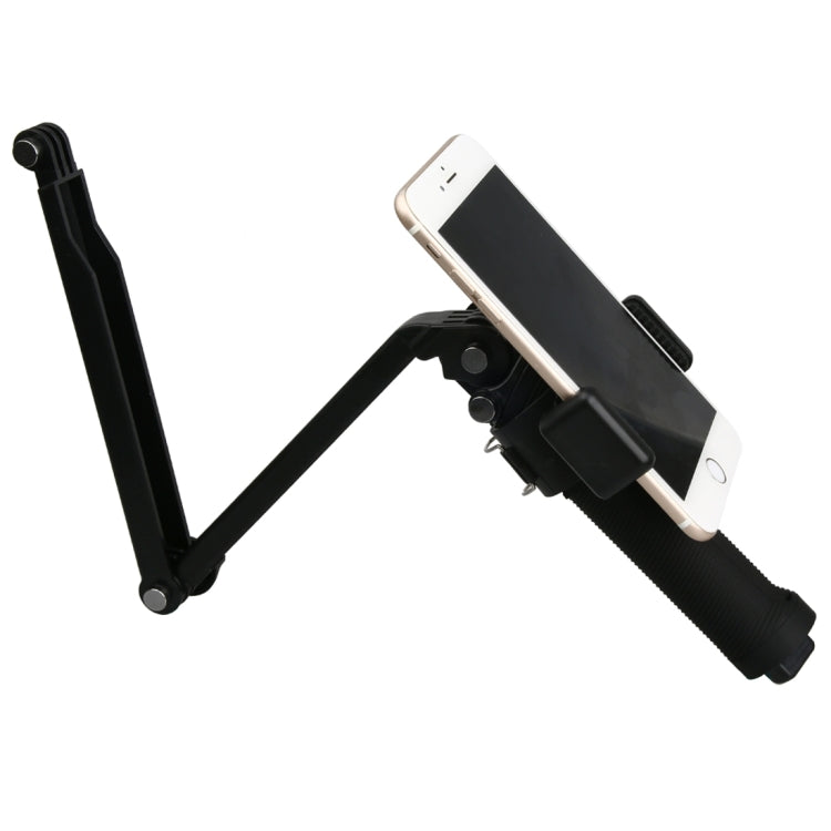 Mobile Phone Clip Holder for GoPro & SJCAM & Xiaoyi Handheld Selfie Monopod, Dig Clip Port Diameter: 2.6cm-3cm - Desktop Holder by buy2fix | Online Shopping UK | buy2fix
