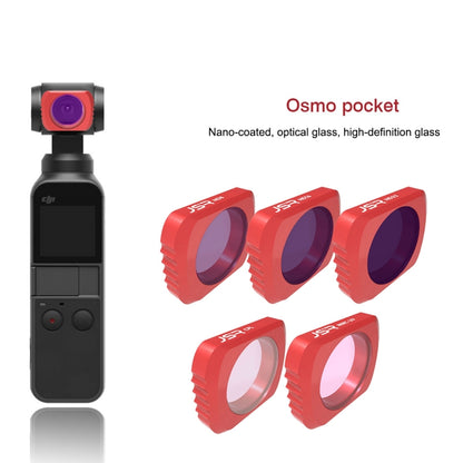 5 in 1  HD Slim ND8 & ND16 & ND32 & CPL & MCUV Lens Filter for DJI OSMO Pocket - Lens Accessories by JSR | Online Shopping UK | buy2fix