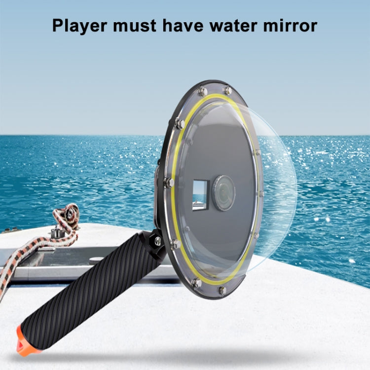 RUIGPRO Floating Hand Grip Dome Port Underwater Diving Camera Lens Transparent Cover for DJI Osmo Action - DJI & GoPro Accessories by buy2fix | Online Shopping UK | buy2fix