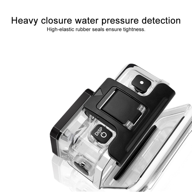 60m Underwater Waterproof Housing Diving Case for DJI Osmo Action(Transparent) - DJI & GoPro Accessories by buy2fix | Online Shopping UK | buy2fix