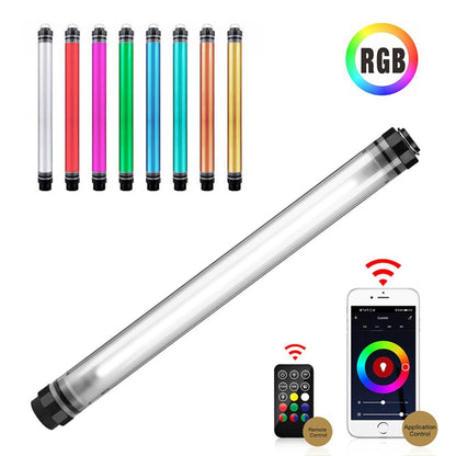 LUXCeO P7RGB Pro Colorful Photo LED Stick Video Light APP Control Adjustable Color Temperature Waterproof Handheld LED Fill Light with Remote Control -  by LUXCeO | Online Shopping UK | buy2fix