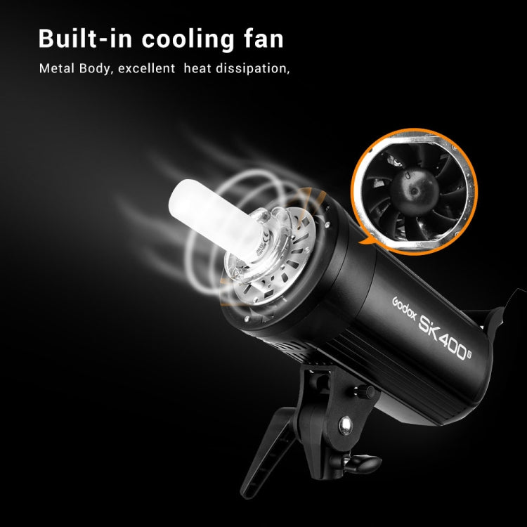 Godox SK400II Studio Flash Light 150Ws Bowens Mount Studio Speedlight(US Plug) - Camera Accessories by Godox | Online Shopping UK | buy2fix