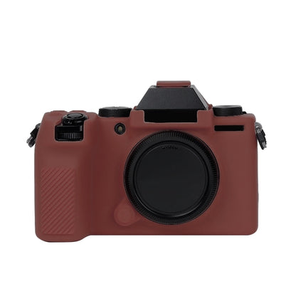 Soft Silicone Protective Case for FUJIFILM X-S10(Coffee) - Camera Accessories by buy2fix | Online Shopping UK | buy2fix