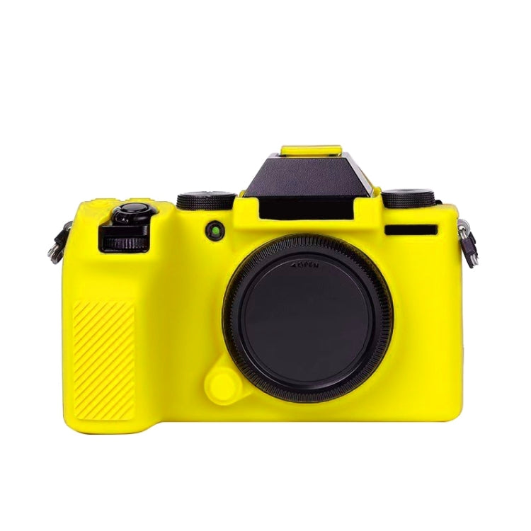 Soft Silicone Protective Case for FUJIFILM X-S10(Yellow) - Camera Accessories by buy2fix | Online Shopping UK | buy2fix