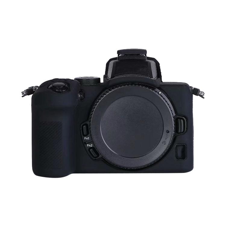 Soft Silicone Protective Case for Nikon Z50 (Black) - Camera Accessories by buy2fix | Online Shopping UK | buy2fix