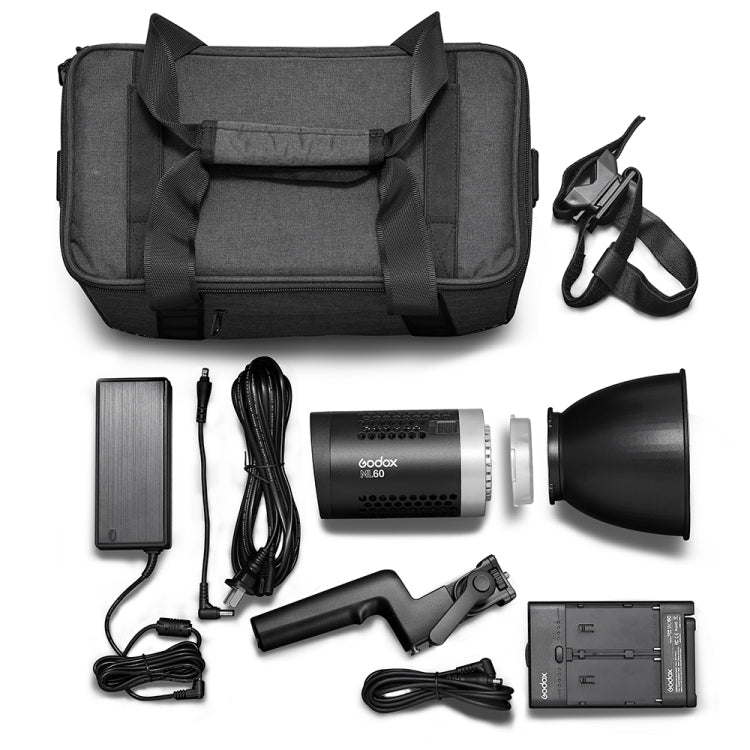 Godox ML60 60W LED Light 5600K Video Studio Flash Light(AU Plug) - Camera Accessories by Godox | Online Shopping UK | buy2fix