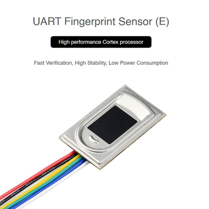 Waveshare UART Rectangle-shaped All-in-One Capacitive Fingerprint Sensor (E), Cortex Processor - Modules Expansions Accessories by WAVESHARE | Online Shopping UK | buy2fix