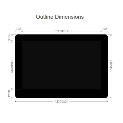 WAVESHARE 5 inch Touch Screen Expansion for Raspberry Pi CM4, PoE Header, Gigabit Ethernet, 4K Output - Consumer Electronics by WAVESHARE | Online Shopping UK | buy2fix