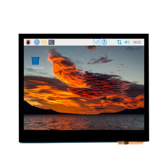Waveshare 3.5 inch HDMI Capacitive Touch IPS LCD Display (E), 640 x 480, Audio Jack - Consumer Electronics by WAVESHARE | Online Shopping UK | buy2fix