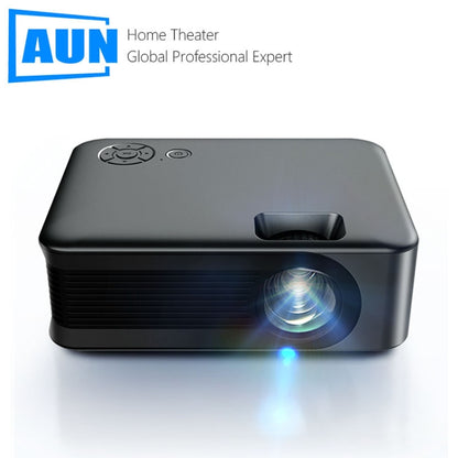 AUN A30C Pro 480P 3000 Lumens Sync Screen with Battery Version Portable Home Theater LED HD Digital Projector (US Plug) - LED Projector by AUN | Online Shopping UK | buy2fix