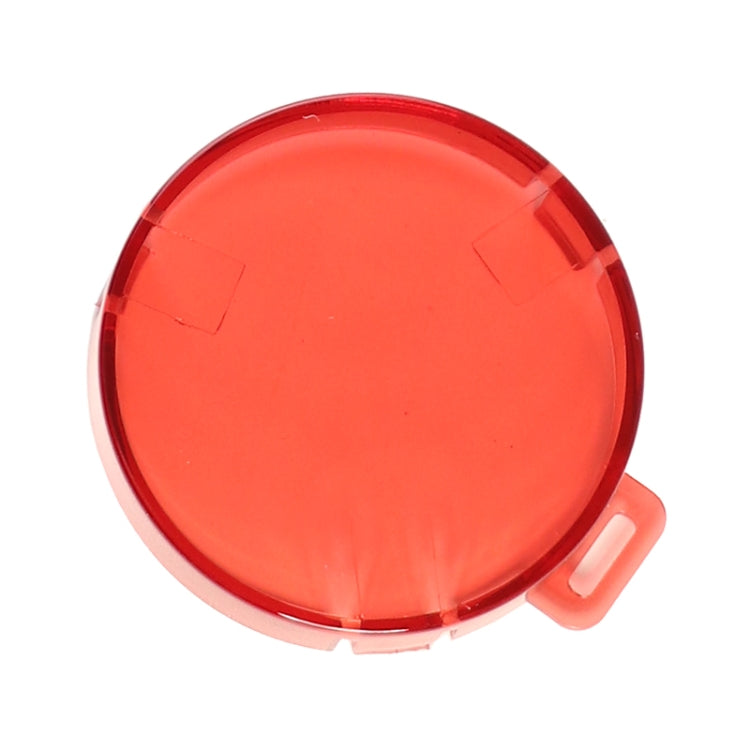 Snap-on Round Shape Color Lens Filter for DJI Osmo Action (Red) - DJI & GoPro Accessories by buy2fix | Online Shopping UK | buy2fix