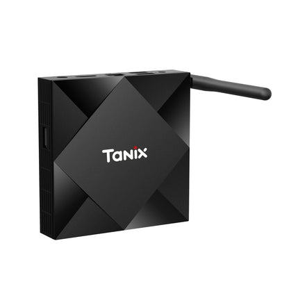 TANIX TX6s 4K Smart TV BOX Android 10 Media Player wtih Remote Control, Quad Core Allwinner H616, without Bluetooth Function, RAM: 2GB, ROM: 8GB, 2.4GHz WiFi, EU Plug - Consumer Electronics by buy2fix | Online Shopping UK | buy2fix