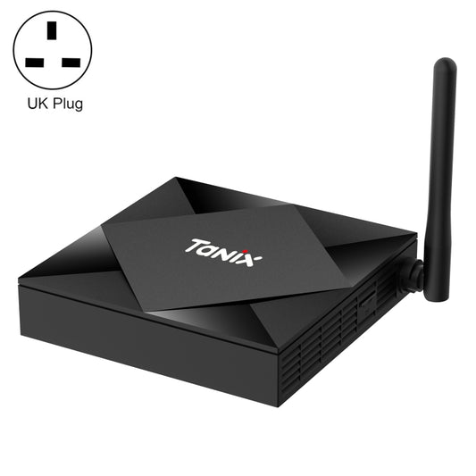 TANIX TX6s 4K Smart TV BOX Android 10 Media Player wtih Remote Control, Quad Core Allwinner H616, RAM: 4GB, ROM: 64GB, 2.4GHz/5GHz WiFi, Bluetooth, UK Plug - Consumer Electronics by buy2fix | Online Shopping UK | buy2fix