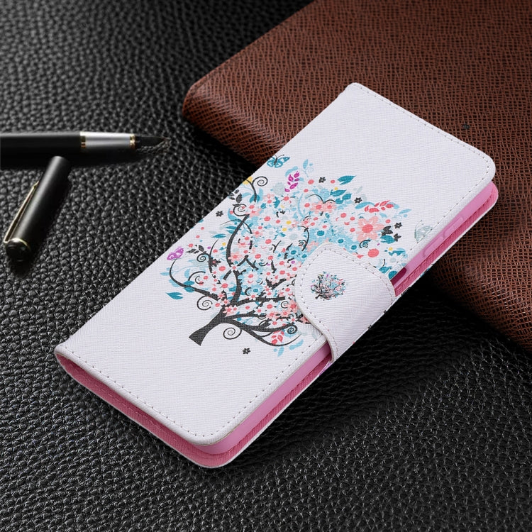 For Samsung Galaxy A32 5G Colored Drawing Pattern Horizontal Flip Leather Case with Holder & Card Slots & Wallet(Tree) - Samsung Accessories by buy2fix | Online Shopping UK | buy2fix