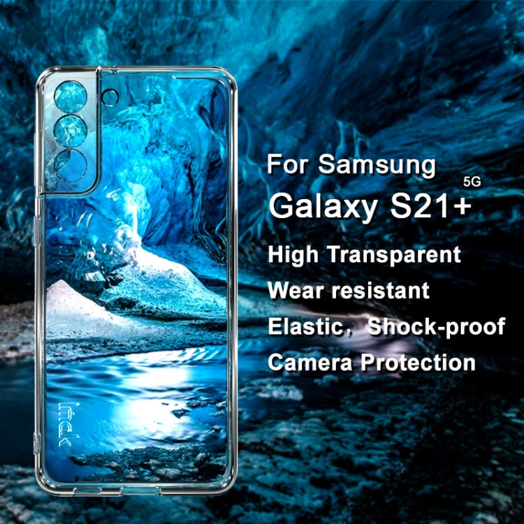 For Samsung Galaxy S21 Plus 5G IMAK UX-5 Series Transparent Shockproof TPU Protective Case - Galaxy S21+ 5G Cases by imak | Online Shopping UK | buy2fix