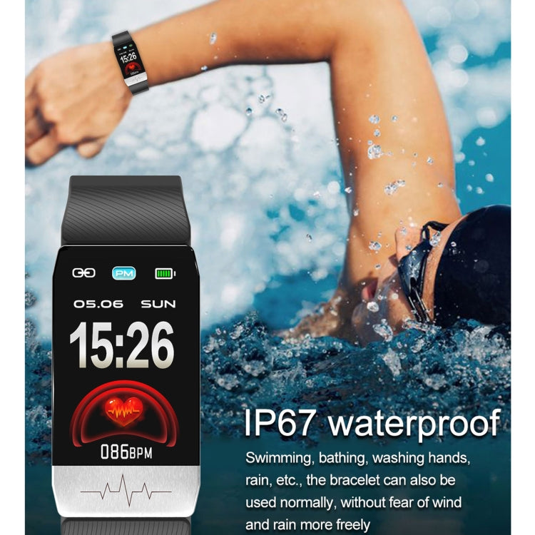 T1S 1.14 inch Screen IP67 Waterproof Smart Bracelet, Support Blood Oxygen Monitoring / Body Temperature Monitoring / Heart Rate Monitoring(Blue) - Smart Wear by buy2fix | Online Shopping UK | buy2fix