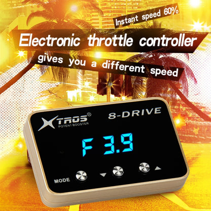 For Toyota Hilux Revo 2017- TROS 8-Drive Potent Booster Electronic Throttle Controller Speed Booster - In Car by TROS | Online Shopping UK | buy2fix