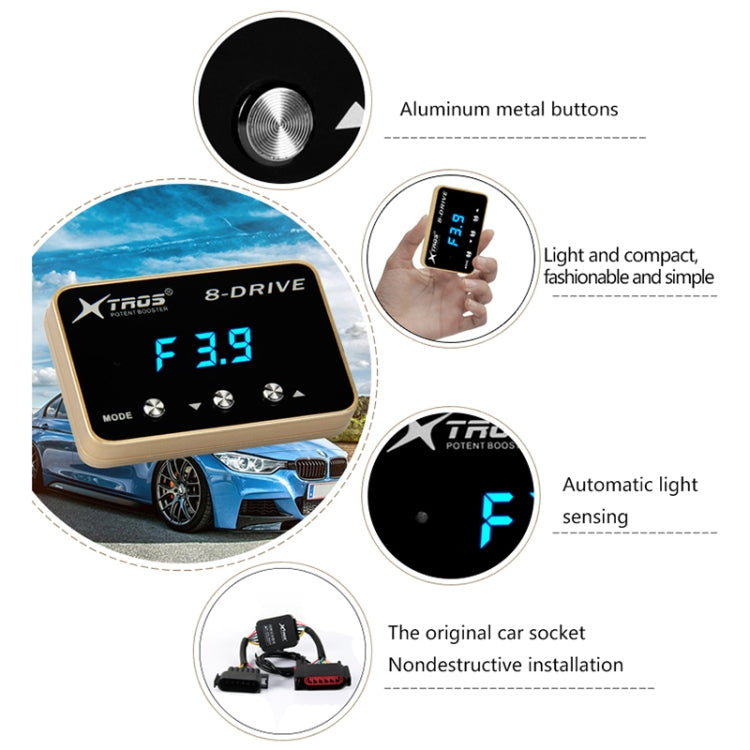 For Infiniti G37 Sedan 2007- TROS 8-Drive Potent Booster Electronic Throttle Controller Speed Booster - In Car by TROS | Online Shopping UK | buy2fix