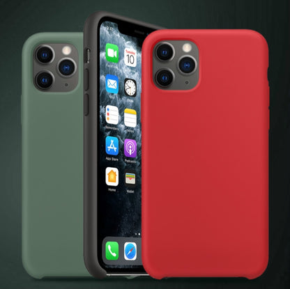 For iPhone 11 Pro Max Ultra-thin Liquid Silicone Protective Case (Red) - iPhone 11 Pro Max Cases by WK | Online Shopping UK | buy2fix