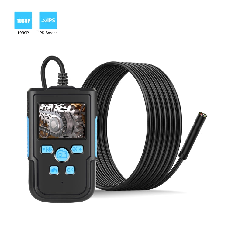 P60B 8mm 1080P 2.4 inch IPS Screen IP68 Waterproof HD Digital Endoscope, Length:2m Hard Cable -  by buy2fix | Online Shopping UK | buy2fix