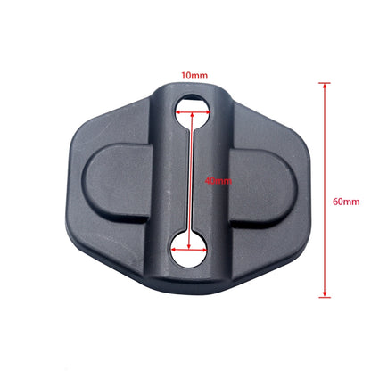 A5565 6 PCS Car Door Lock Cover for Jeep Wrangler JL JLU 2018-2019 - In Car by buy2fix | Online Shopping UK | buy2fix