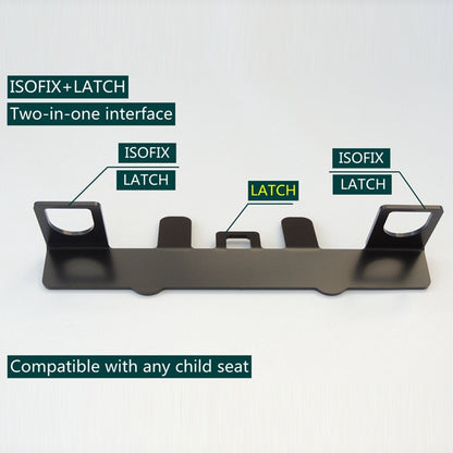 ZL-2022 Universal ISOFIX + Latch Children Seat Interface - In Car by buy2fix | Online Shopping UK | buy2fix