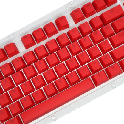 HXSJ P9 104 Keys PBT Color Mechanical Keyboard Keycaps(Red) - Other by HXSJ | Online Shopping UK | buy2fix