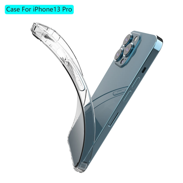 For iPhone 13 Pro Shockproof Transparent TPU Protective Case (Transparent) - iPhone 13 Pro Cases by buy2fix | Online Shopping UK | buy2fix