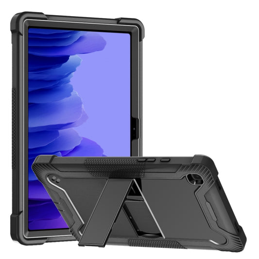 For Samsung Galaxy Tab A7 10.4 (2020) Silicone + PC Shockproof Protective Case with Holder(Black) - Other Galaxy Tab PC by buy2fix | Online Shopping UK | buy2fix