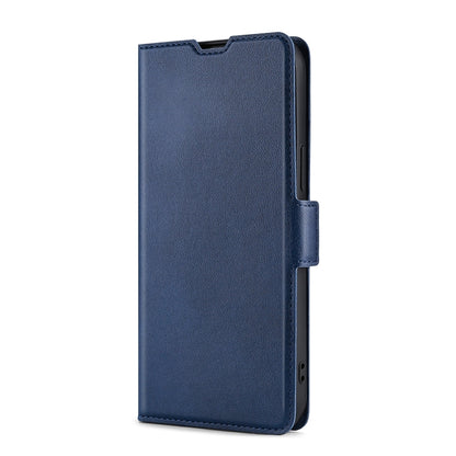 Ultra-thin Voltage Side Buckle PU + TPU Horizontal Flip Leather Case with Holder & Card Slot For iPhone 11(Blue) - iPhone 11 Cases by buy2fix | Online Shopping UK | buy2fix