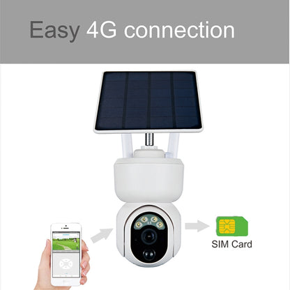 T24 1080P IP65 Waterproof Solar Smart PTZ Camera, Support Full-color Night Vision & Two-way Voice Intercom & AI Humanoid Detection Alarm, 4G European Version - Security by buy2fix | Online Shopping UK | buy2fix