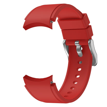 For Samsung Galaxy Watch4 Classic 42mm Silicone Watch Band(Red) - Smart Wear by buy2fix | Online Shopping UK | buy2fix