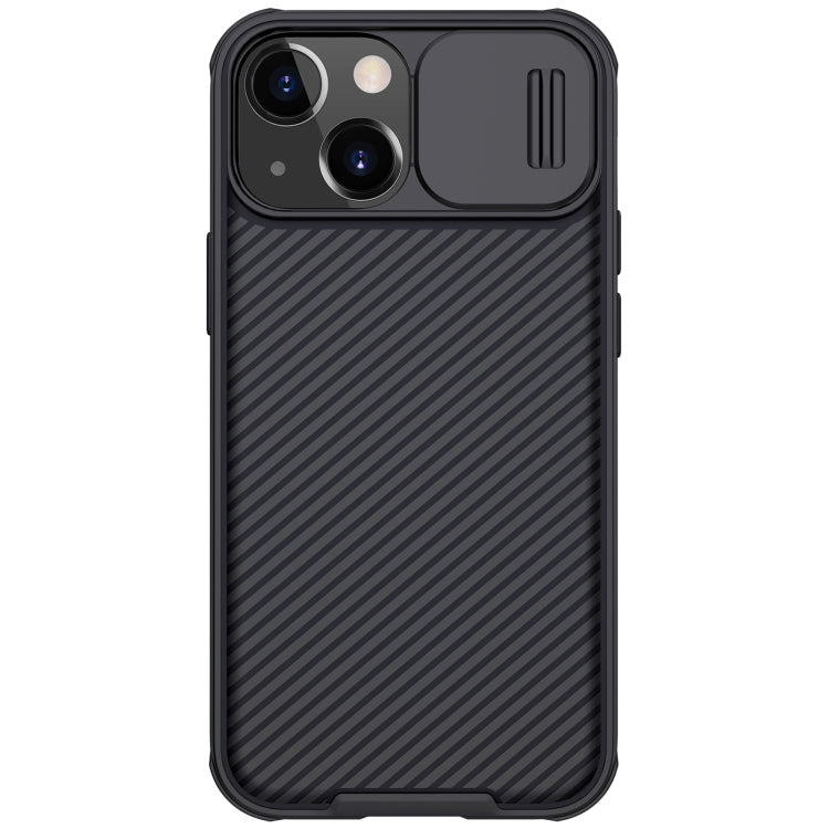 For iPhone 13 mini NILLKIN Black Mirror Pro Series Camshield Full Coverage Dust-proof Scratch Resistant Phone Case (Black) - iPhone 13 mini Cases by NILLKIN | Online Shopping UK | buy2fix