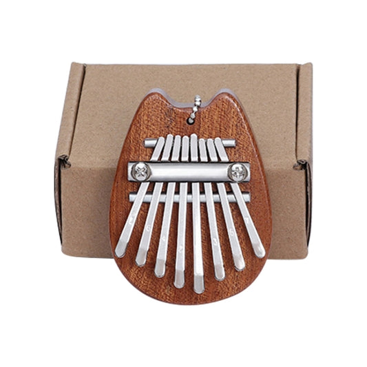 Mini 8 Tone Thumb Piano Kalimba Musical Instruments(Wood Chinchilla) - Keyboard Instruments by buy2fix | Online Shopping UK | buy2fix