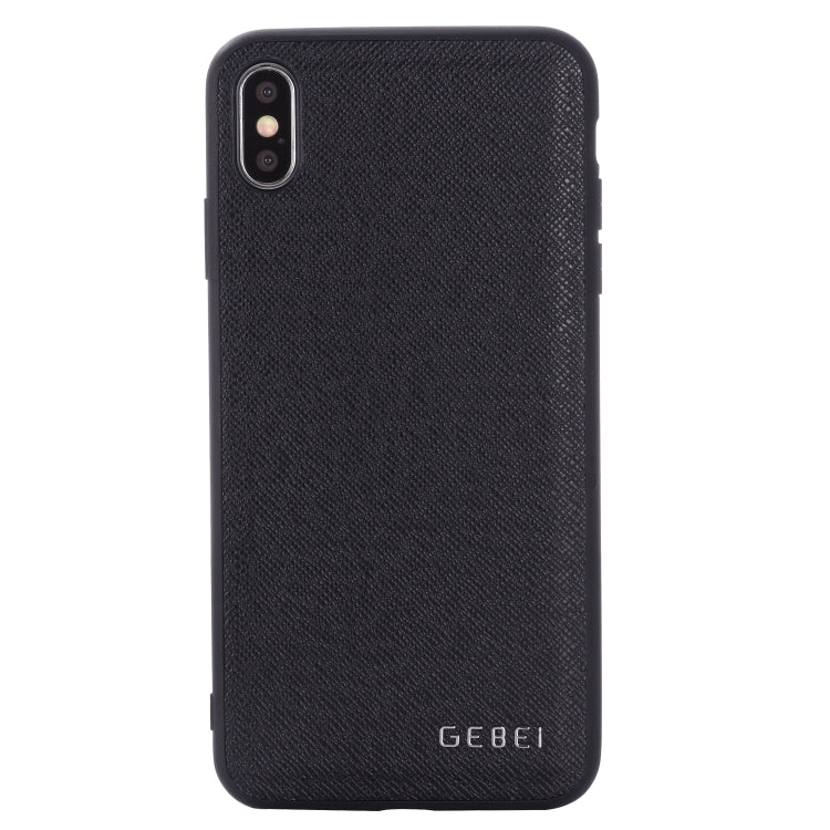 For iPhone 11 Pro Max GEBEI Full-coverage Shockproof Leather Protective Case(Black) - iPhone 11 Pro Max Cases by GEBEI | Online Shopping UK | buy2fix