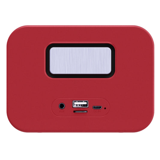 New Rixing NR-102 Mini TWS Bluetooth Speaker(Red) - Desktop Speaker by NewRixing | Online Shopping UK | buy2fix